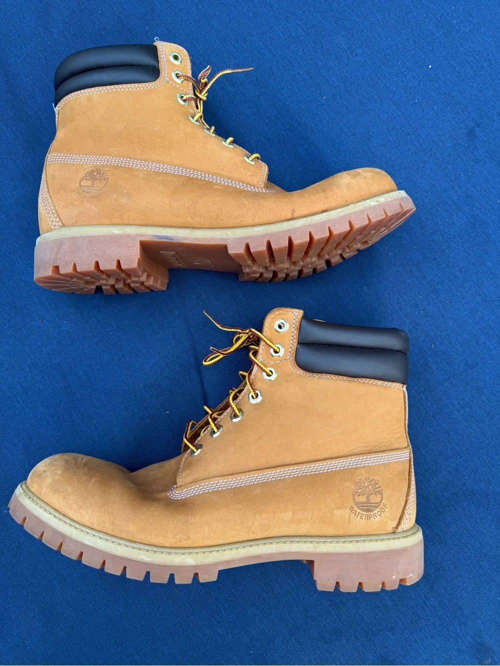 Timberland Ortholite Men’s Work Boots in Wheat Size 11